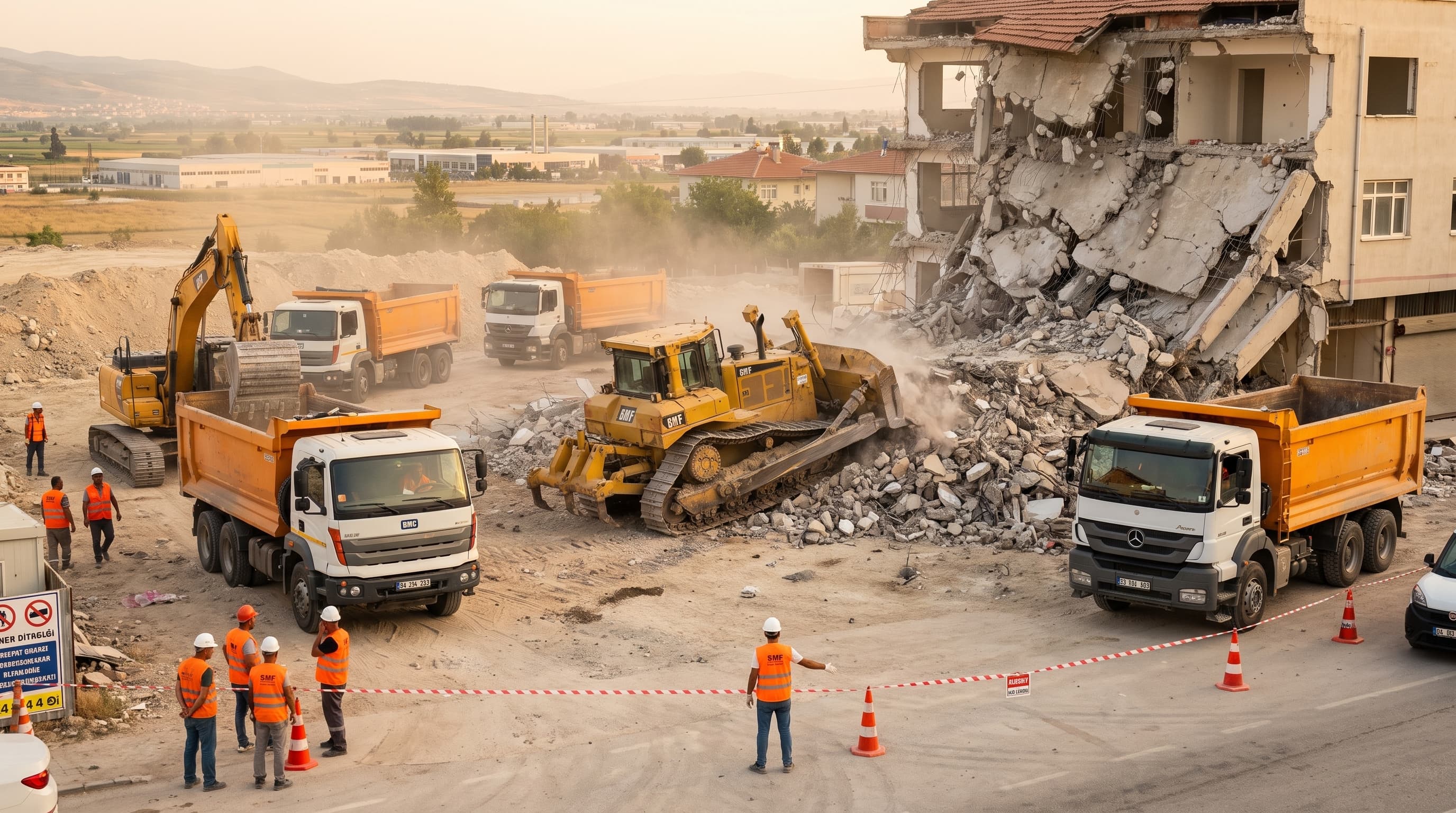 Çamlık Depo Yıkımı — öncesi
